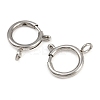 304 Stainless Steel Spring Ring Clasps LS-STAS-B095-05G-P-2