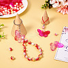 100Pcs 4 Styles  Acrylic with Plastic Imitation Pearl Beads OACR-TA0002-88-7