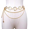 Alloy Moon Link 3 Layer Waist Chains for Women WGF4895-07-1