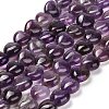 Natural Amethyst Beads Strands G-H005-C11-01-1