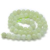 Natural New Jade Beads Strands G-G763-04-10mm-2