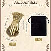 Alloy Hand Shaped Bookmark Clip AJEW-CP0006-94B-AB-2