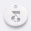 Non-Tarnish 304 Stainless Steel Pendants STAS-F233-03-P-2