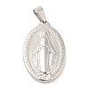 Non-Tarnish 304 Stainless Steel Pendants STAS-I121-07P-1
