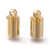 Brass Cord Ends KK-H759-42B-G-1