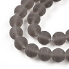 Transparent Glass Beads Strands GLAA-T032-T10mm-MD02-3