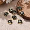 Golden Plated Alloy Charms ENAM-S118-02S-5