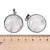 Natural Quartz Crystal Tree of Life with Owl Pendants G-L524-15AS-08-3