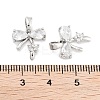 Brass Micro Pave Cubic Zirconia Pendants KK-P271-06P-C-3