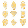 Nickel Decoration Stickers DIY-WH0450-092-1