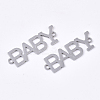 Non-Tarnish 201 Stainless Steel Links connectors STAS-N091-36P-1