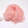 Imitate Austrian Crystal Bicone Glass Beads Strands LS-GLAA-F029-3x3mm-15-3
