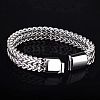 Punk Style 304 Stainless Steel Curb Chain Bracelets for Men WGFAED6-05-3