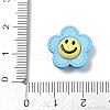 Spray Painted Alloy Beads PALLOY-S038-14A-3
