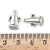 Cheerleader Megaphone Tibetan Style Alloy Pendants TIBEP-NH0001-01C-AS-3