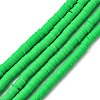 Handmade Polymer Clay Beads Strands CLAY-R089-8mm-Q071-1