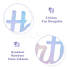 Paper Word Happy Birthday Garlands AJEW-WH0398-009-4