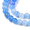 Dyed Natural White Jade Beads Strands G-T140-4mm-A08-4