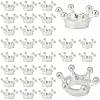 100Pcs Tibetan Style Alloy Bead Caps FIND-SC0009-85S-1