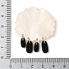 Acrylic Alloy Pendants SACR-S679-03C-3