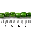 Handmade Lampwork Chevron Beads Strands LAMP-K041-01B-12-5
