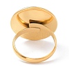 Ion Plating(IP) 304 Stainless Steel Finger Rings Components LS-STAS-P291-02F-G-3