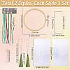 DIY Bookmarks Embroidery Kits DIY-SC0029-44A-2