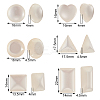 Opaque Resin Cabochons RESI-CJ0001-122-2
