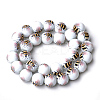 Printed & Spray Painted Glass Beads LS-X-GLAA-S047-01C-2