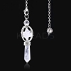 Natural Quartz Crystal Hexagonal Pointed Dowsing Pendulums PW-WG0B402-03-1