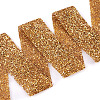 Glitter Resin Hotfix Rhinestone(Hot Melt Adhesive On The Back) OCOR-TA0002-03-40mm-2
