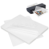 100Pcs Plastic Laminating Pouch Film Photo Protecting Sheets AJEW-WH0606-55I-1