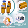 Glass Freeze-Dried Powder Bottle Vial with Cap AJEW-WH0596-021B-4