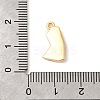 Brass Micro Pave Cubic Zirconia Pendants KK-C117-12G-K-3