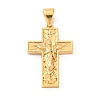 304 Stainless Steel Pendants STAS-L286-09G-1