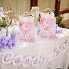 16Pcs 2 Colors Butterfly Print Paper Packaging Bags ABAG-BBC0001-29A-5