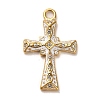 Real 18K Gold Plated 304 Stainless Steel Pendants X-STAS-M331-02A-G-1