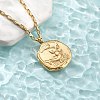 304 Stainless Steel Constellation Pendant Necklaces LS-NJEW-K392-01G-06-3