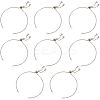 12Pcs 304 Stainless Steel Rolo Chain Slider Bracelet Making AJEW-NB0003-63-1
