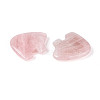 Natural Rose Quartz Big Pendants G-T144-08B-2