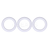 3Pcs Ring Silicone Focal Beads JX895B-01-1