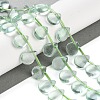 Natural Green Fluorite Beads Strands G-G116-A02-03-2