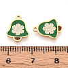 304 Stainless Steel Enamel Charms STAS-T065-58G-02-3