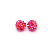 Opaque Acrylic Waxberry Beads OACR-CJC0006-01C-1