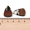 Resin & Wood Pendants WOOD-S061-02M-3