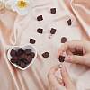 60Pcs Wood Stud Earrings Finding EJEW-FI0003-33D-5