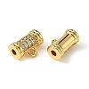 Brass Brass Micro Pave Cubic Zirconia Tube Bails LS-KK-M277-09A-G-2