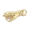 Brass Micro Pave Cubic Zirconia Pendants LS-KK-K368-39G-2