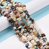 Natural & Synthetic Gemstone Chips Beads Strands G-L154-21-8