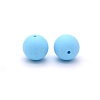 Silicone Beads Round Rubber Bead 15MM Loose Spacer Beads for DIY Supplies Jewelry Keychain Making FIND-SX0001-165-1